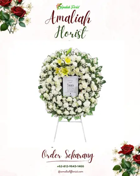 Krans Bunga Duka Leyangan